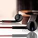 Vomercy Headphones In-Ear Earbuds with Microphone Stereo Wired iPhone Earphones