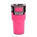 Romatlink Hot Pink Powder Coated 30 Oz. SIC (Seriously Ice Cold) Stainless Steel Tumbler Double Wall Vacuum Insulated Cup No Sweat Travel Mug Coffee Cup & Therm, 50oz