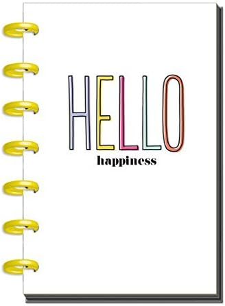 Create365 The Happy Planner Mini Sparkle and Shine, Hello Happiness, 12 Month January-December 2018, Dated