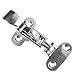 MIZUGIWA Boat Anti-Rattle Latch 316 Stainless Steel Marine Deck Lock Hasp,Lockable Hold Down Clamp Anti-Rattle Latch Fastener Boat Yacht Accessory,Pack of 2