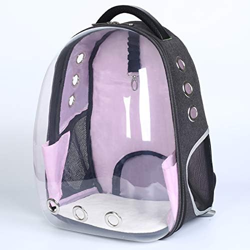 ESGLS Space Capsule Transparent Pet Carrier Backpack for Cat Kitten Doggie Puppy,Waterproof Carrier Purse, Portable Bubble Carrying Backpack Airline Approved