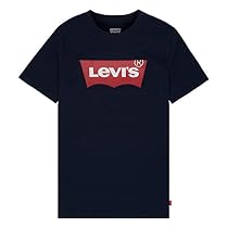 Levi's Big Boys' Graphic T-Shirt, Dress Blues, S
