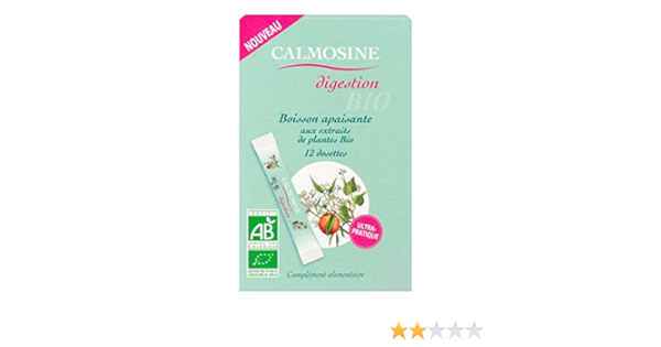 Amazon Com Calmosine Digestion Organic 12 Sticks By Laboratoires Laudavie Health Household