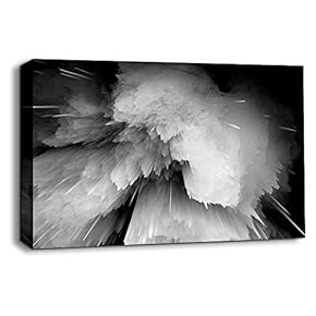 wall26 Canvas Wall Art Black and White Energy...