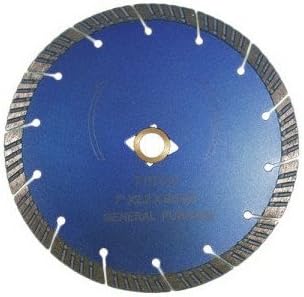 Hybrid 10" Turbo Segmented Multi-Purpose Diamond Saw Blade! Cuts Brick, Block, Pavers and Stone