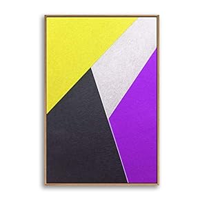 Framed Canvas Wall Art Clouds and Colors Canvas Prints Home Artwork Decoration for Living Room,Bedroom - 16x24 inches
