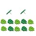 Yalis 12 Pcs Decorative Push Pins, Green Leaves Creative Thumbtacks for Home or Office Whiteboard, Corkboard, Wall Holding Photo and Paper or Decoration
