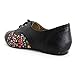 Womens Lace Up Floral Flat Oxford Shoes (Adults)