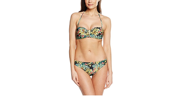 Cortefiel Bikini Verde ES 44: Amazon.es: Ropa