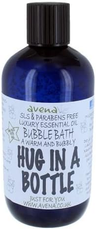 Floral Rose Bubble Bath 250ml Hug in A Bottle SLS Paraben Free Gentle Luxury