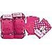 Disney Minnie Mouse Pink Bike Bicycle Skating 6 piece Pad Set (Knee Pads, Elbow Pads & Gloves)