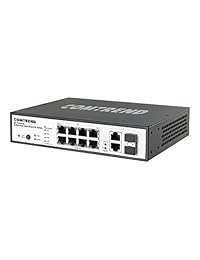comtrend PoE de alta potencia Wattage Ethernet Gear, Negro