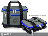 GigaTent Insulated Collapsible Cooler – Soft Lunch Box with Bottle Opener for Camping, Beach and Travel – Lightweight and Tear Resistant Fabric