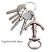 Boat Anchor Bottle Opener, Liangery Novelty Classic Anchor Beer Bottle Opener Keychain for Men Women