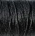 Waxed Irish Linen-Black. Sold per 10 yards of 4-ply