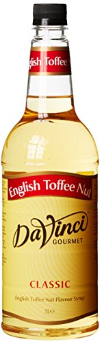 DaVinci Gourmet Classic English Toffee Nut Syrup Pet, 1er Pack (1 x 1 l)