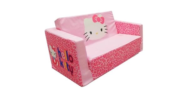 Amazon Com Pink Small Flip Sofa Hello Kitty Kitchen Dining
