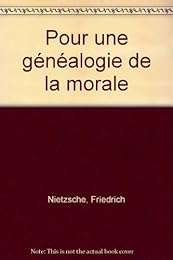 Pour une généalogie de la morale