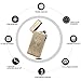 Kivors USB Rechargeable Windproof Flameless Electronic Pulse Double Arc Lighter Belief Chinese Dragon Loong Lighter (Black C)