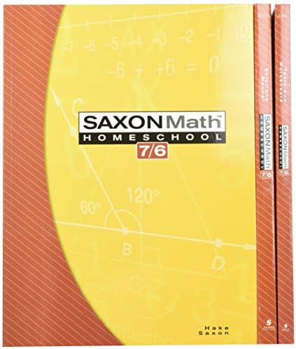 Saxon Math 7/6: Student Edition 2002 3rd (third) by SAXON