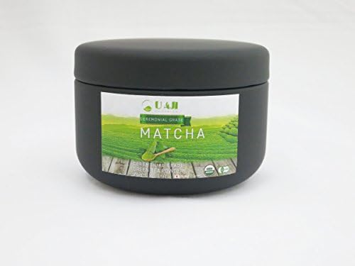 Certified Organic Green Tea Matcha Powder From Japan | Authentic Superfood for Weight Loss &amp; Fat Burning, Rich In Antioxidants. [USDA Organic] Ceremonial Grade - Japanese 30g