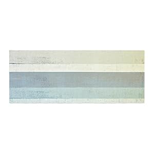Image of KESS InHouse CarolLynn TICE No Limits Teal Brown Bed Runner