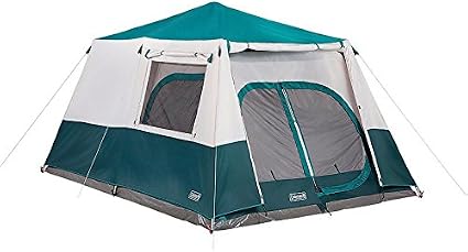 Coleman Instant 10 Personen Kabine Zelt Mit Trennwand Amazon De Sport Freizeit