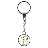 Charlie Brown Snoopy Peanuts Keychain Key Ring TV