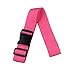 WeBravery Adjustable Luggage Straps Suitcase Belt Travel Strap Accessories (4Pack-Pink)