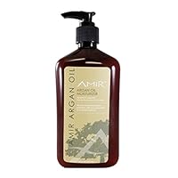 Amir Argan Oil Body Moisturizer Lotion 18 fl.oz - (Mega Size) with Acai Berry extract.