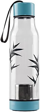 FabFitFun Tea Infuser Bottle BPA Free for Loose Leaf Tea, Matcha, Fruit, and Cold Brew Coffee