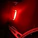 Rear Bike Light Night Flashing - Bicycle Safety LED Lights Rider Cycling Flashligh Cycle Carbon Tail Light USB Rechargeable Waterproof 2017 New Design For Helmets, Road Bike, Mountain Bike Red