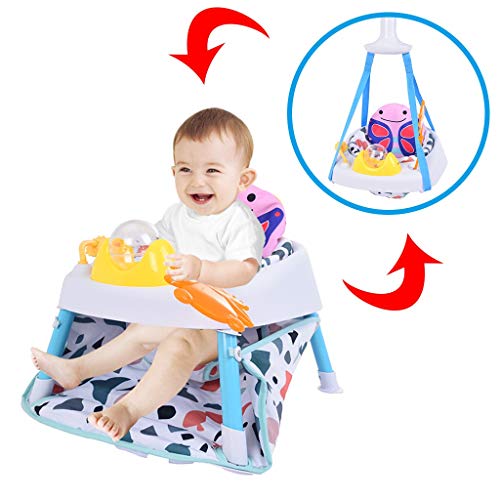Erwazi Baby Jumpers and Bouncers, 2in1 Baby Bouncer Baby Jumper Baby