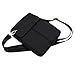 Padwa Lifestyle Pouch Soft Sleeve Carrying Bag Case with Handle Shoulder Strap Zipper for iPad Mini 4 Mini3 Mini2 Mini and 7 to 8 Inch Android Tablet PC (Black)