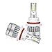 Catinbow LED Headlight Bulbs 9007 (HB5) 80W 8000LM High/Low Beam LED 9007 Headlight Bulb Conversion Kit 6000K White - Pair