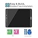 MoKo Samsung Galaxy Tab S3 / Tab S2 9.7 Inch Screen Protector, [Scratch Terminator] Premium HD Clear 9H Hardness Ballistic Glass Screen Protector for Samsung Tab S3 9.7