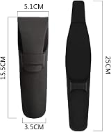 PREMJCROY 2Pcs Silicone Razor Case Black Waterproof Travel Shaver Protector view 2