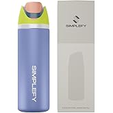 Simplefy SIMPLEFY 30oz Insulated Stainless Steel Water Bottle with Straw and Locking Lid – BPA-Free, Leak-Proof, Double Wall Travel Tumbler for Sports, Gym, and Everyday Use