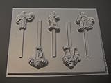 Super Heroes Chocolate Candy Lollipop Mold