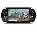 CZT Version 64Bit 4.3 Inch 8GB Handheld Game Console Build in 1200+ Games Video Game Console Support NEOGEO/CPS/FC/SFC/GBA/GBC/GB/SMC/SMD/SEGA Games MP3 MP5 Player Ebook Camera Recording(Black)