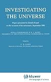 Investigating the Universe, , 9027713251