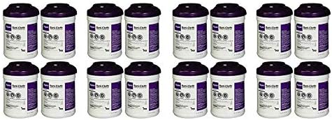 Sani-Cloth Q55172 Super Wipes Surface Disinfectant Germicidal Cloths High Alcohol Large Size,160 Count,Pack of 4 Tubs (Fоur Paсk)