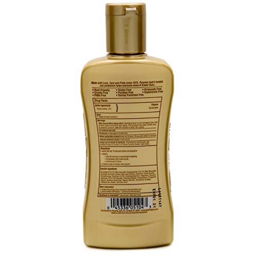 Panama Jack Sunscreen Tanning Lotion - SPF 8, Reef-Friendly, PABA, Paraben, Gluten & Cruelty Free, Antioxidant Moisturizing Formula, Water Resistant (80 Minutes), 6 FL OZ