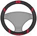 FANMATS - 14918 NCAA University of Nebraska Cornhuskers Polyester Steering Wheel Cover , 15