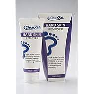 ClearZal Foot Cream for Hard Skin, Helps Calluses and Corn Removal While Leaving Soft Smooth Skin. Hydrating and Conditioning Triple Action Formula with Aloe Vera. 3.4 OZ Tube Bottle