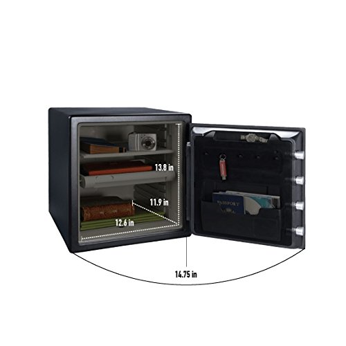 SentrySafe Fireproof and Waterproof Steel Home Safe with Dial