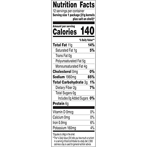 DAVID SEEDS SALTED & ROASTED ORIGINAL JUMBO SUNFLOWER SEEDS, 1.65 OZ. (12 COUNT) PANTRY PACK