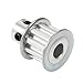 uxcell Aluminum 10 Teeth 6.35mm Bore 5.08mm Pitch Timing Belt Pulley for 10mm Belt