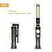 Work Light, JIRVY COB Portable Inspection Lights with Magnetic Base, Folding Aluminum LED Pocket Light for Repairing, Home, Camping, and Emergency (Aluminum-Large)