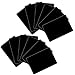 DA VINCI 12 Poker Size Casino Quality Plastic Cut Cards, Black